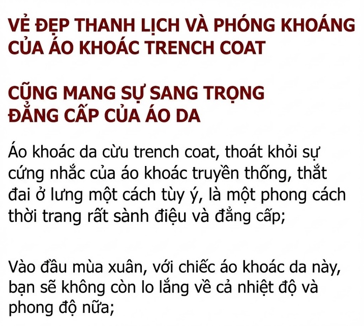 Áo Khoác Da Cừu Thật Dáng Dài Thời Trang Phong Cách Nữ Màu Đen, Nâu chi tiết 1