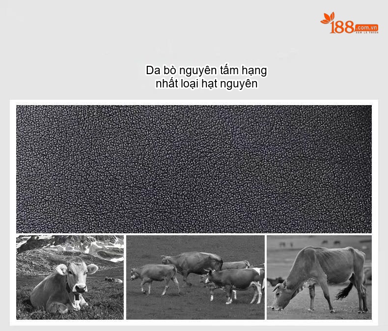 Ví Da Bò Dáng Ngang Dệt Sợi Thủ Công, Ví Đựng Thẻ Da Thật Phong Cách Doanh Nhân Màu Đen chi tiết 8