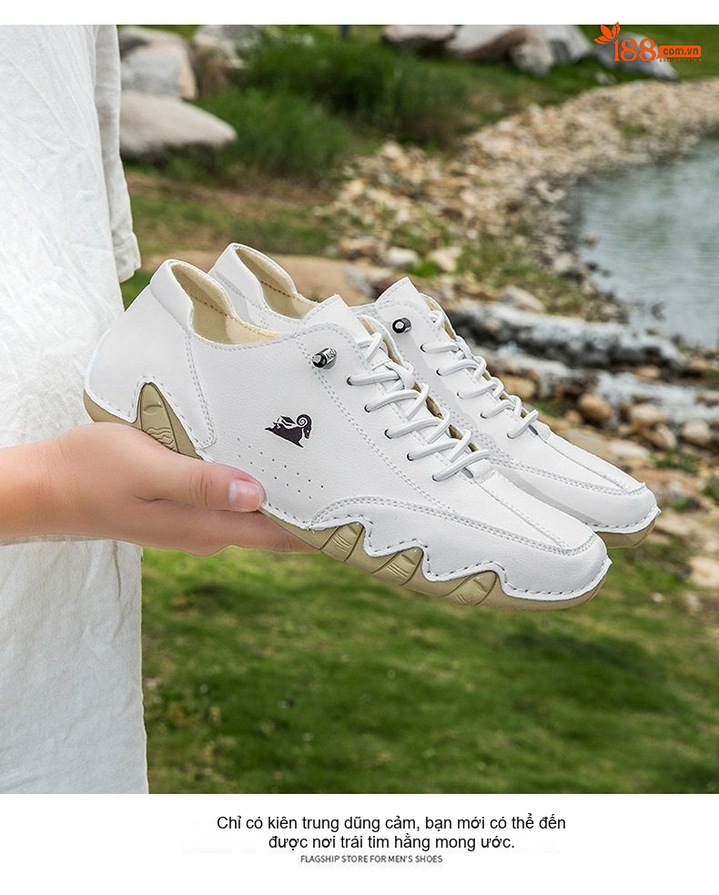 Giày Martens Nam Nữ Da Mờ Buộc Dây Chiều Cao Đế Khoảng 3cm Màu Trắng, Nâu, Xám, Xanh... chi tiết 28