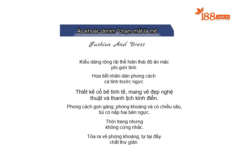 Áo Khoác Jean Nữ Dáng Ngắn Trẻ Trung Phong Cách Retro Màu Xanh Jean, Đen chi tiết 5