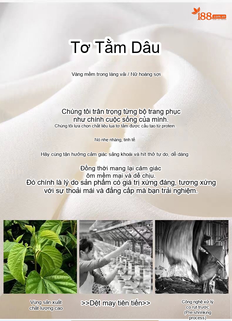 Áo Sơ Mi Nam Tay Ngắn 100% Tơ Tằm Trung Niên Có Túi Phong Cách Công Sở Màu Vàng, Xám, Đỏ, Đỏ Rượu Vang... chi tiết 3