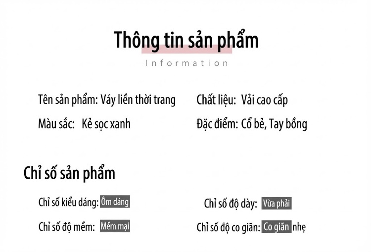 Váy Suông Nữ Cổ Bẻ Tay Ngắn Bo Chun Eo Thiết Kế Kẻ Sọc Chữ A Màu Xanh chi tiết 5