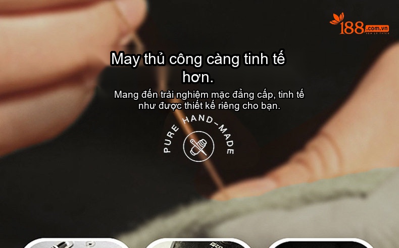 Áo Khoác Blazer Nam Hai Mặt 100% Lông Cừu Ngắn Tay Dáng Ôm Màu Xám chi tiết 6