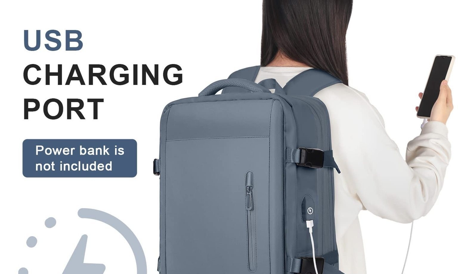Balo Laptop Nam Mở Rộng Đa Năng Chống Sốc Chống Trộm Dung Tích Lớn Màu Đen, Xanh, Hồng... chi tiết 46