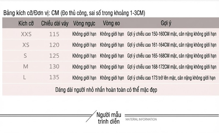 Váy Dài Nữ Tay Loa Eo Cao Họa Tiết Bohemian Phong Cách Đi Biển Chất Liệu Voan Màu Xanh Dương, Tím, Trắng chi tiết 3