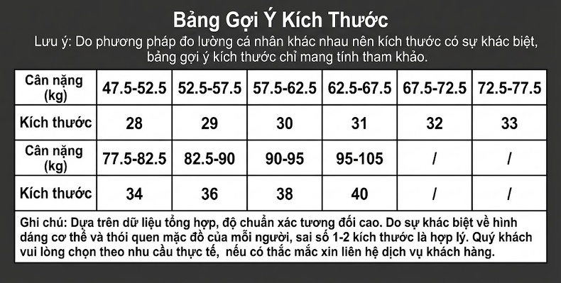 Quần Jean Cotton Co Giãn Cao Cấp Dáng Suông Màu Xanh, Đen chi tiết 10