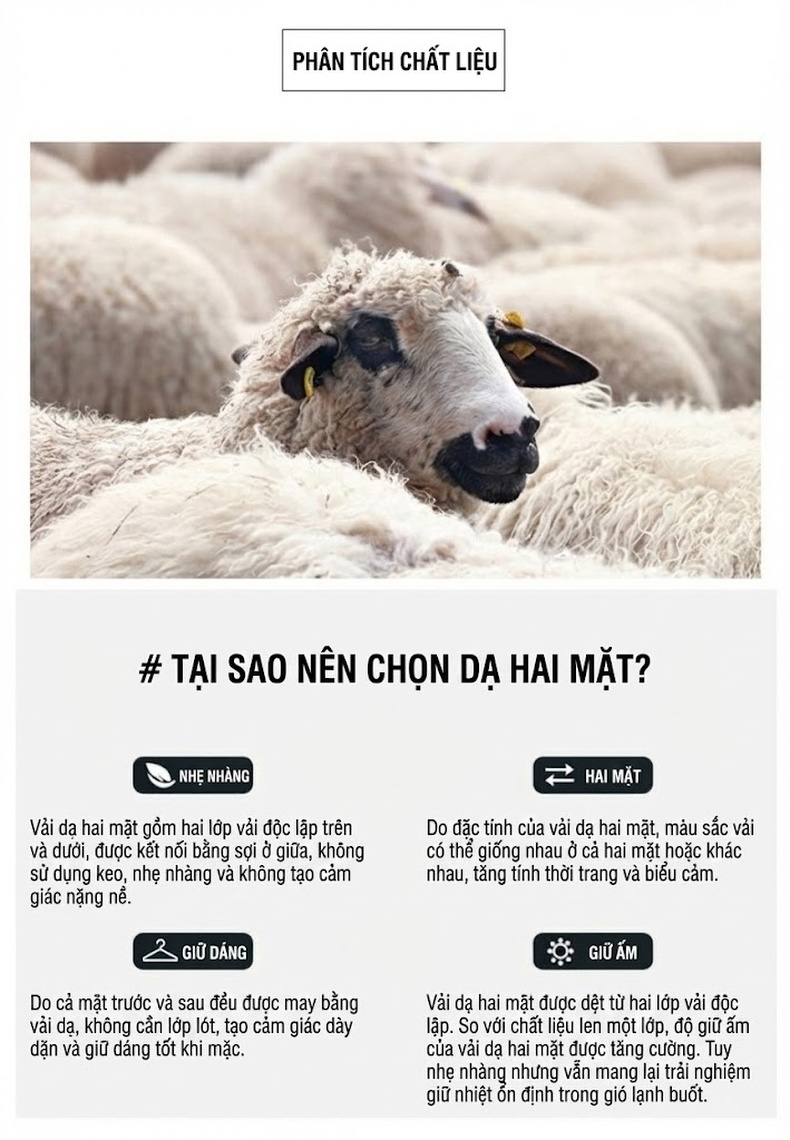 Áo Vest Nam Hai Mặt Dệt Kim Kẻ Ôm Dáng Thu Đông chi tiết 25