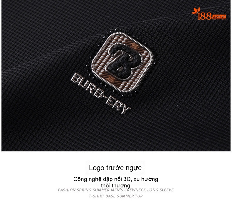 Áo Polo Nam Tay Ngắn Họa Tiết Tổ Ong Co Giãn Thoải Mái Màu Đỏ Gạch, Xanh Navy, Đen, Nâu... chi tiết 22
