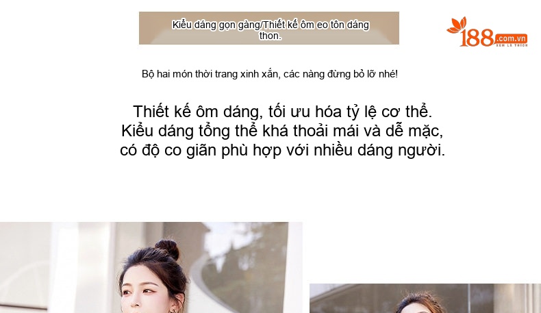 Set Áo Khoác Chân Váy Nữ Thu Đông Phong Cách Tiểu Thư Thanh Lịch Màu Nâu, Be chi tiết 2