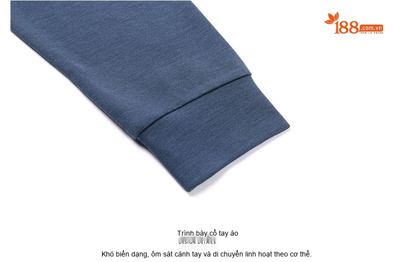 Áo Thun Polo Nam Tay Dài Cotton Thoải Mái Chống Nhăn Phong Cách Công Sở Màu Xám, Xanh, Đỏ chi tiết 29