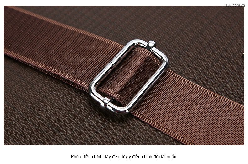 Túi Đeo Vai Nam Công Sở Da Bóng Cao Cấp, Túi Xách Tay Laptop Chống Sốc Nhiều Ngăn Màu Đen, Nâu chi tiết 36