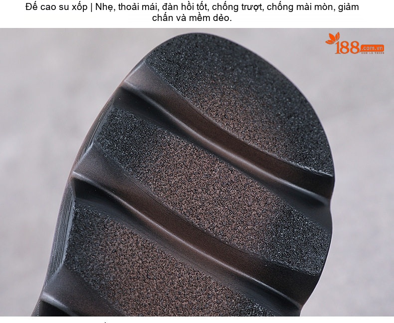 Boot Nữ Da Bò Cổ Cao Phong Cách Anh Quốc Chiều Cao Đế Khoảng 5cm Màu Nâu, Đen chi tiết 9