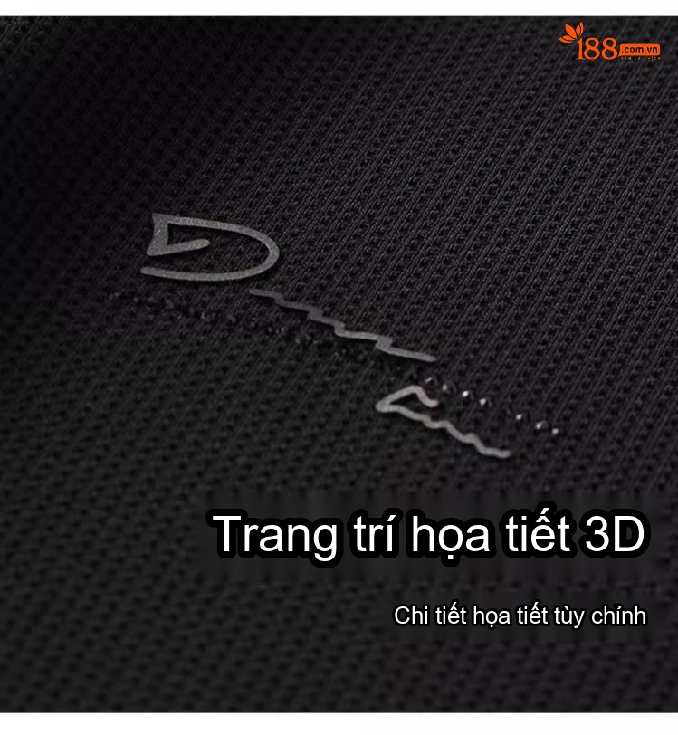 Áo Polo Nam Cộc Tay Ice Silk Không Nhăn Thoáng Khí Màu Đen, Xám, Xanh Navy chi tiết 10