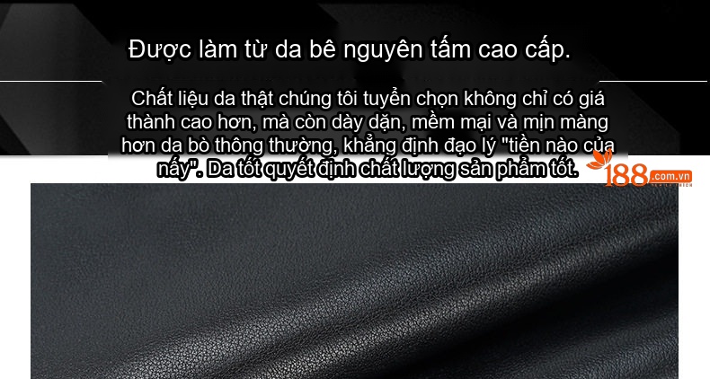 Balo Da Bò Đa Năng Du Lịch Ngoài Trời Đựng Laptop 17 Inch Màu Đen, Nâu chi tiết 6