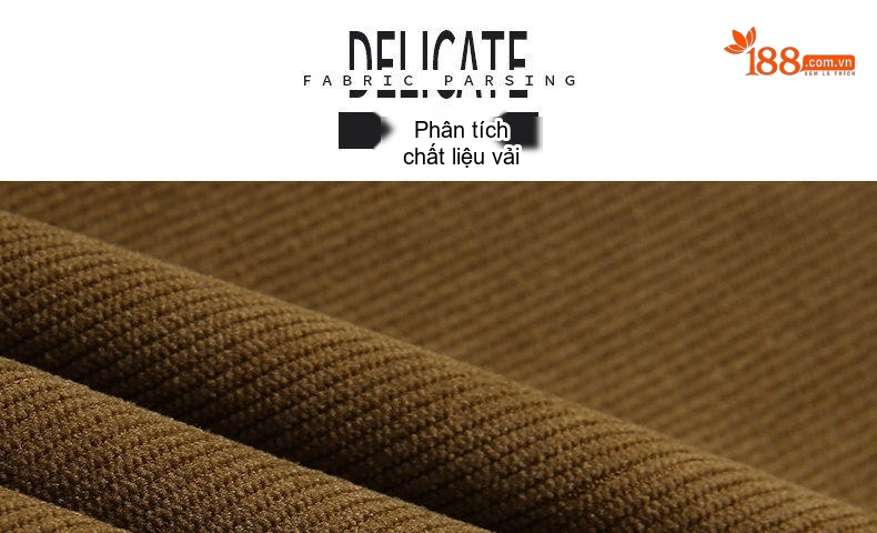 Áo Vest Nam Dáng Ôm Vải Nhung Gân Dày Dặn Hai Nút Phong Cách Lịch Lãm Màu Đen, Nâu chi tiết 4