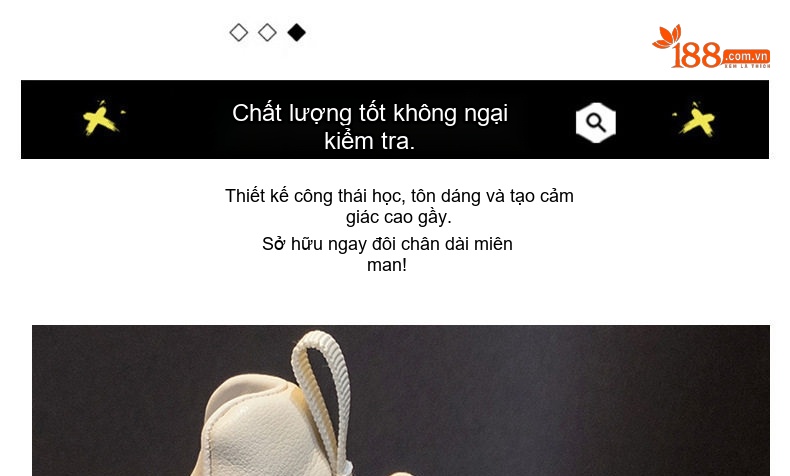 Giày Sneaker Nữ Da Mềm Đế Dày Phong Cách Ulzzang Chiều Cao Đế Khoảng 5cm Màu Trắng, Kem, Hồng chi tiết 12