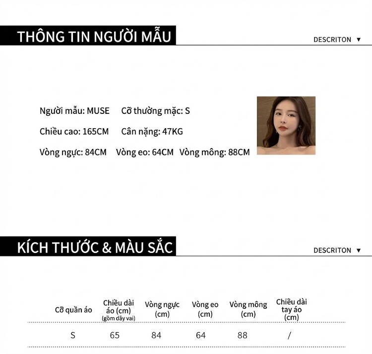 Váy Ôm Body Hở Vai Cổ Chữ U Thiết Kế Tôn Dáng Màu Trắng, Đen chi tiết 5