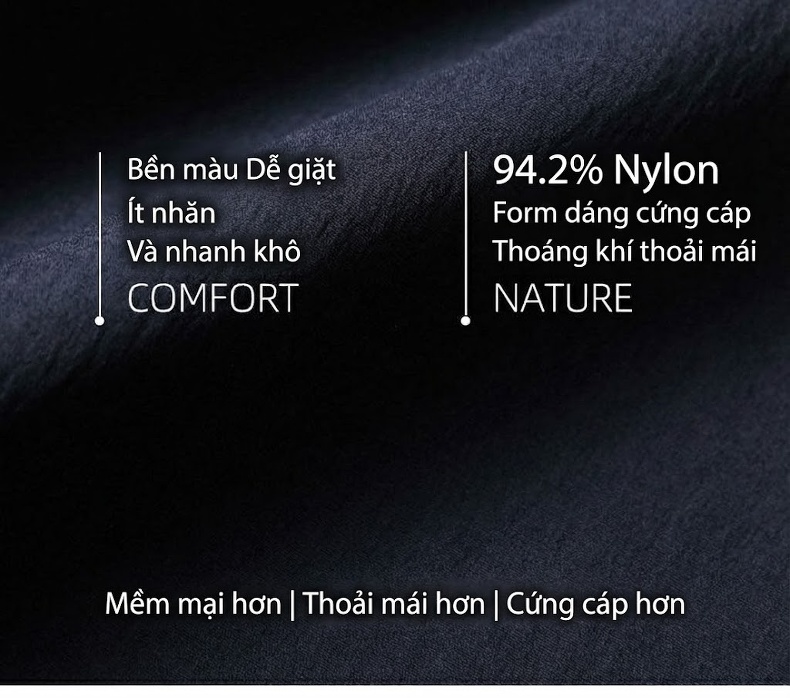 Áo Khoác Nam Cổ Bẻ Dáng Áo Sơ Mi Mỏng Nhẹ Màu Xanh Navy, Xám, Ghi chi tiết 2