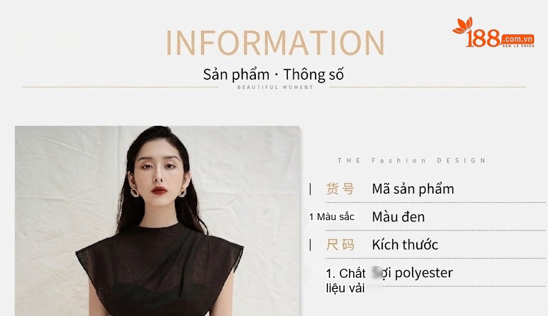 Váy Dự Tiệc Dáng Dài Nữ Thiết Kế Xếp Ly Eo Cao Chất Liệu Mềm Mại Màu Đen chi tiết 1