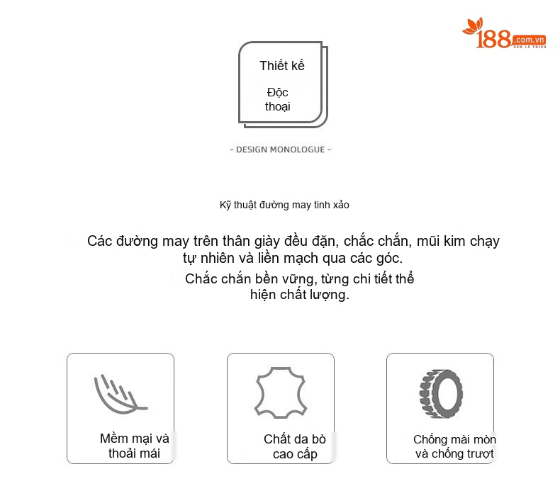 Giày Lười Nam Da Bò Công Sở Thoải Mái Chiều Cao Đế Khoảng 3cm Màu Đen chi tiết 2