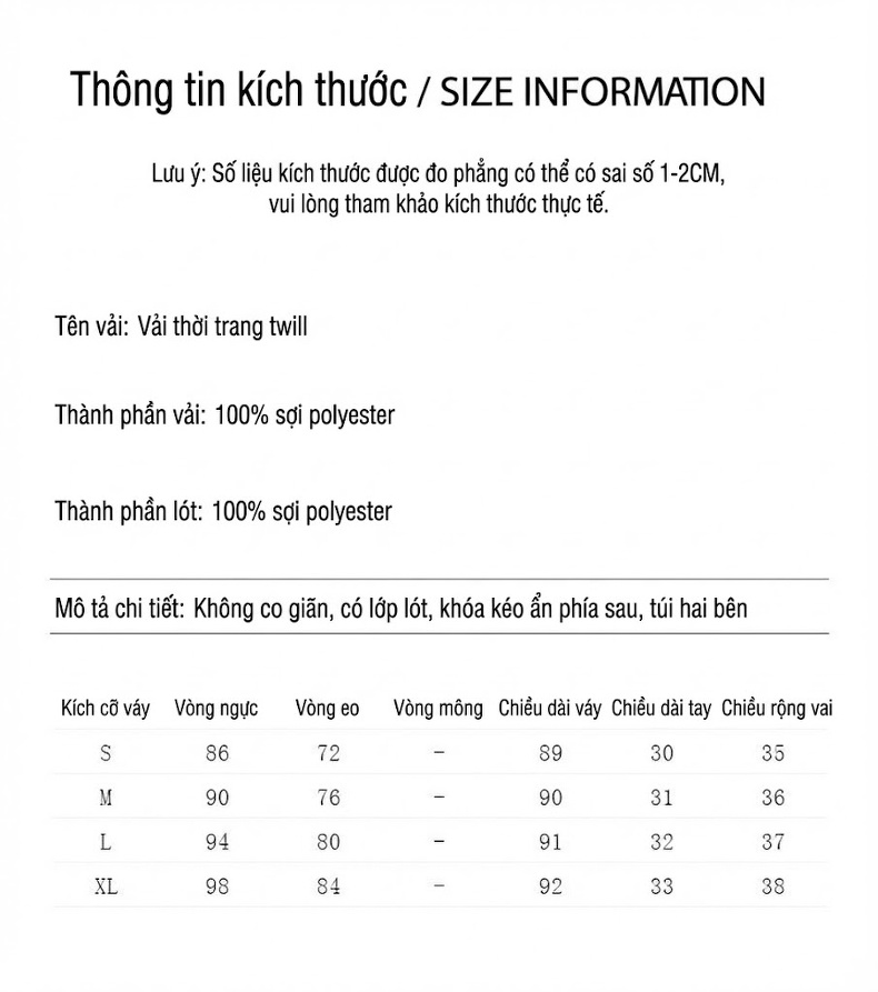 Váy liền thân Nữ Tay Bồng Phối Ren Cổ Điển Thắt Eo Màu Đen chi tiết 2