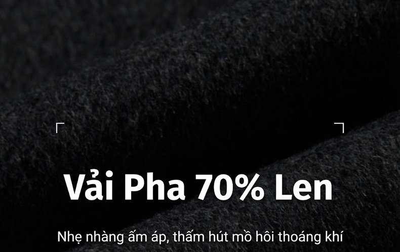 Áo Vest Nam Len Cừu Hai Mặt Phong Cách Doanh Nhân Màu Xám, Nâu, Đen chi tiết 4