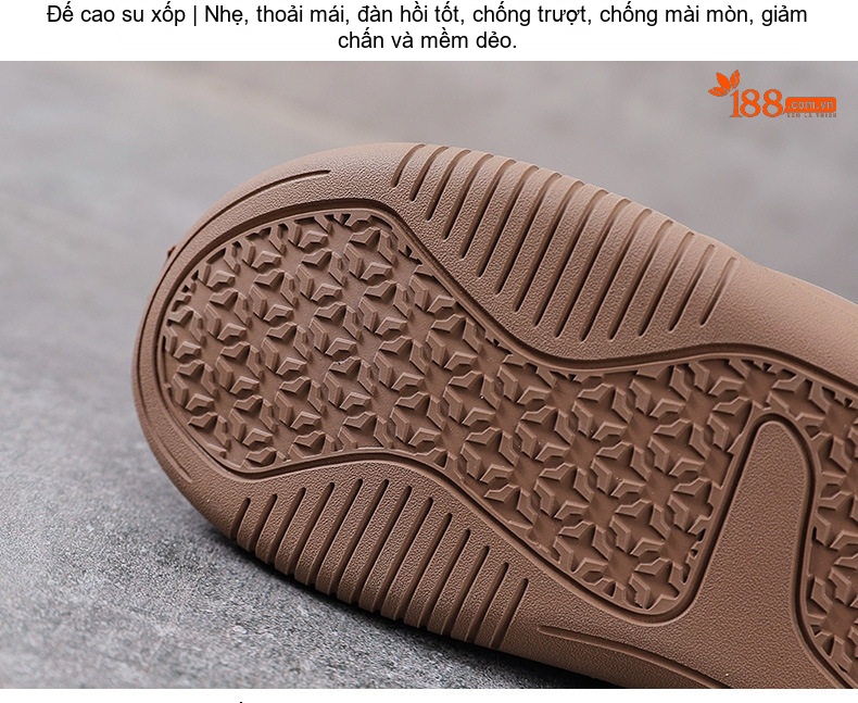 Giày Martin Nữ Da Bò Cổ Cao Buộc Dây Đế Dày Phong Cách Anh Quốc Chiều Cao Đế Khoảng 4cm Màu Be, Nâu, Đen chi tiết 8