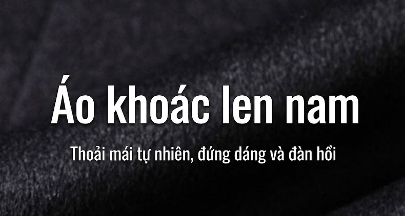 Áo Khoác Lông Cừu Nam Dáng Dài Cổ Bẻ Lót Lông Vũ Cao Cấp Màu Đen chi tiết 1