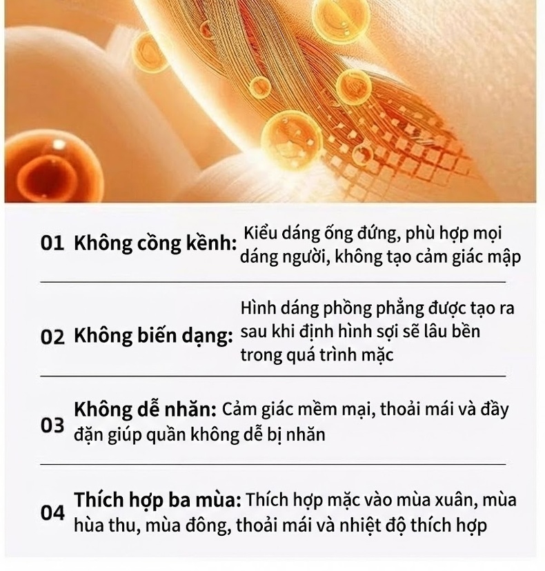 Quần Tây Nam Ống Đứng Lụa Tằm Cao Cấp Co Giãn Màu Đen, Xanh Navy chi tiết 12