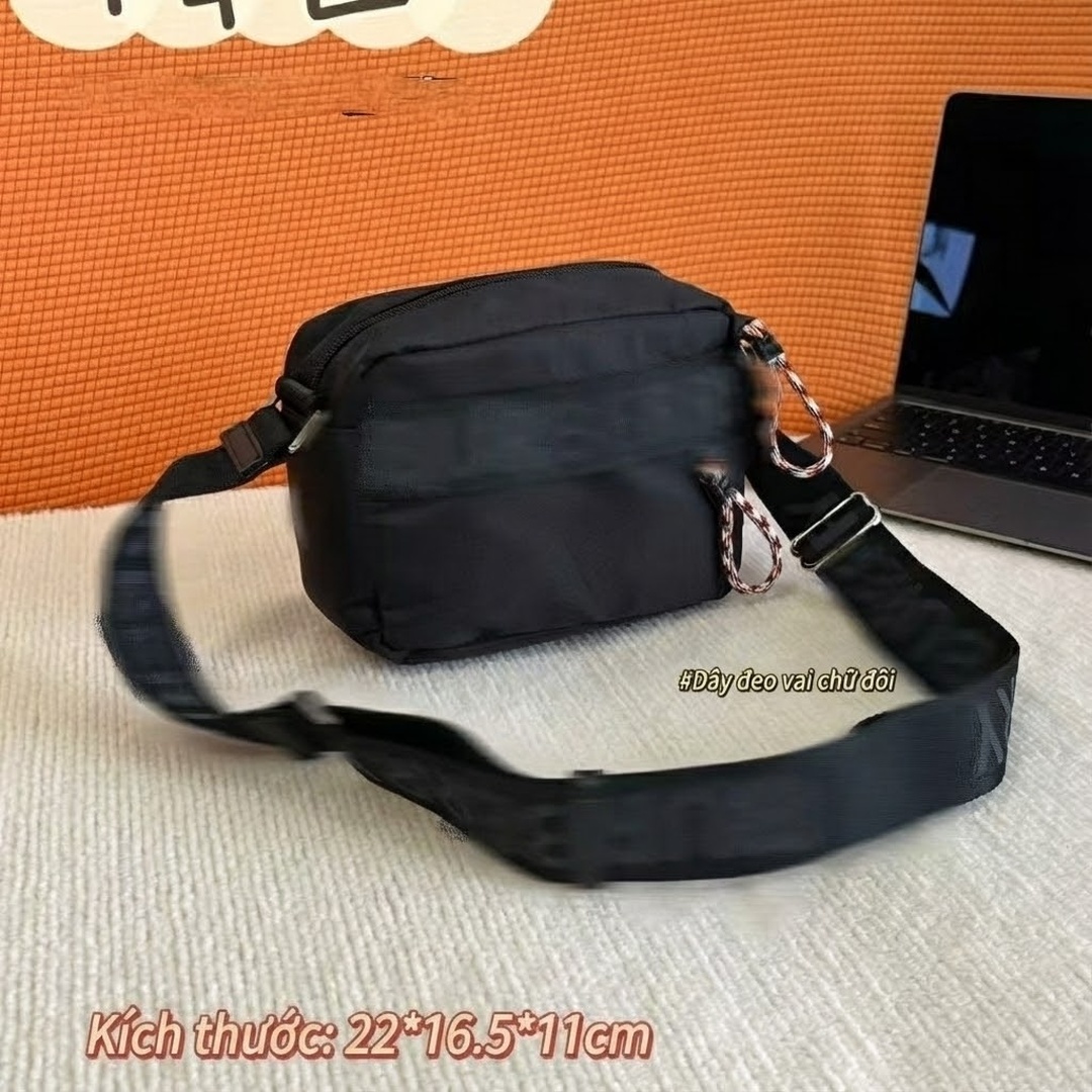 Túi Đeo Vai Nam Da Bò Lớp Đầu Cao Cấp Phong Cách Retro Dung Tích Lớn Dáng Đứng Màu Nâu chi tiết 18