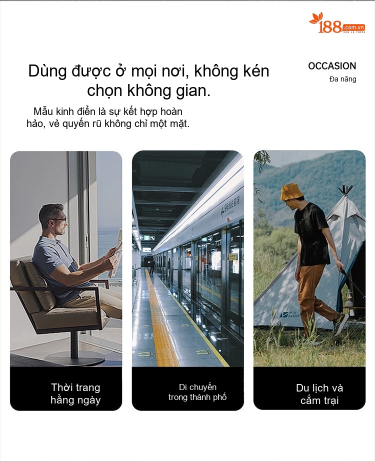 Quần Dài Nam Cotton Ống Đứng Dáng Rộng Thoải Mái Màu Trắng, Đen, Xám chi tiết 8