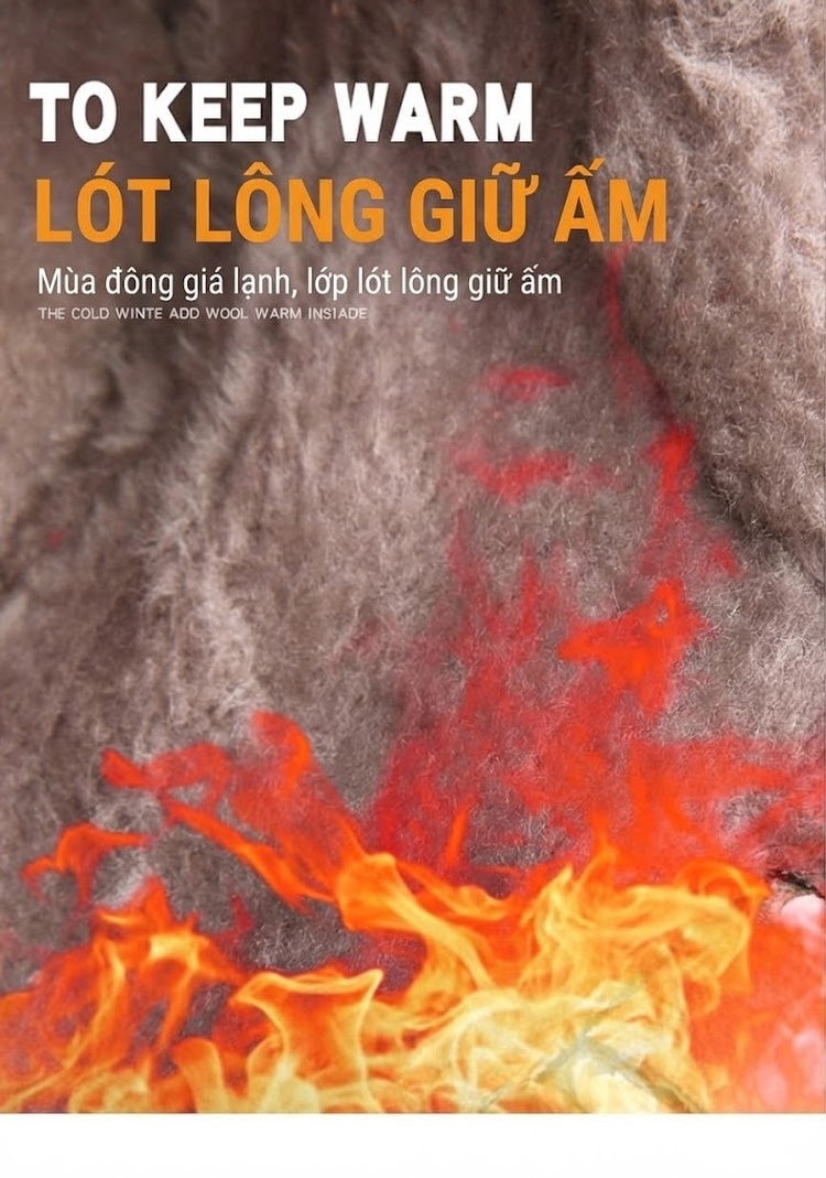 Giày Martin Cổ Cao Nam Da Mờ Buộc Dây Chiều Cao Đế Khoảng 3cm Màu Kem, Xám, Đen chi tiết 9