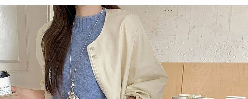 Quần Jeans Nữ Ống Loe Đáy Cao Dáng Rộng Phong Cách Thời Trang Màu Đen, Trắng chi tiết 8