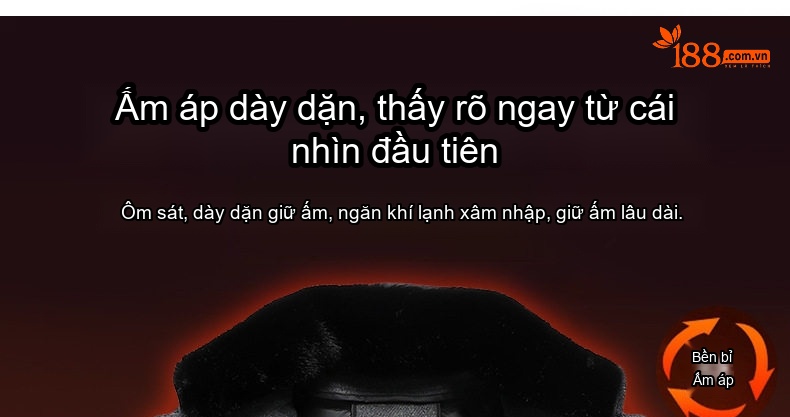 Áo Khoác Dạ Nam Lót Lông Vũ Dày Dặn Tháo Rời Màu Đen, Xám chi tiết 11