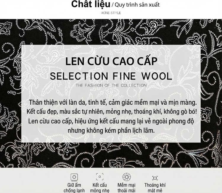 Áo Khoác Bomber Nam Da Cừu In Họa Tiết Slim Fit Màu Đen chi tiết 3