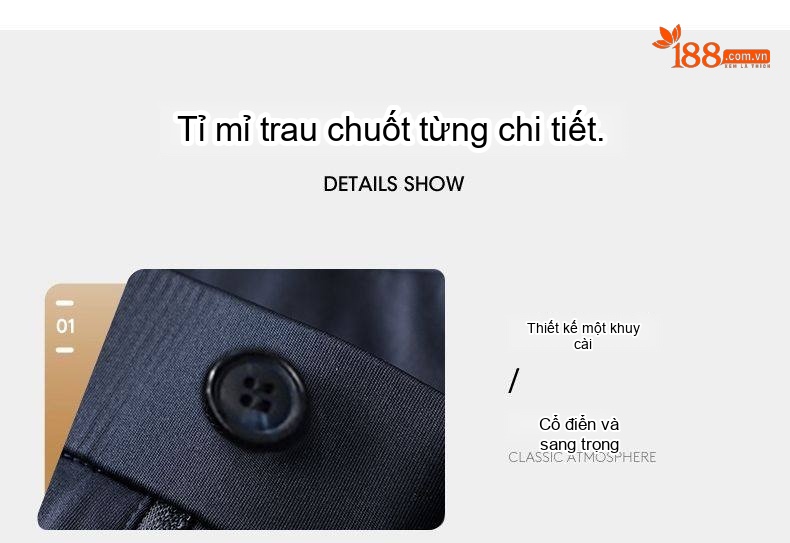 Quần Tây Nam Dáng Suông Mềm Mại Thoải Mái Co Giãn Giữ Ấm Chống Lạnh Phong Cách Doanh Nhân Màu Đen chi tiết 11