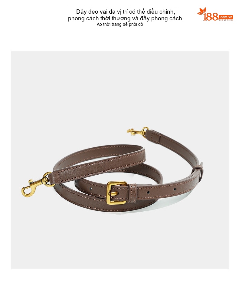 Túi Rodeo Nữ Da Bò Mờ Kelly Tote Bag Dung Tích Lớn Đeo Vai Xách Tay chi tiết 20