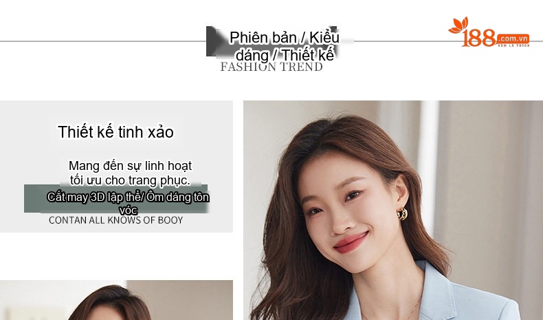 Áo Vest Nữ Tay Lỡ Dáng Ôm Phong Cách Hàn Quốc Màu Trắng, Hồng, Xanh Nhạt chi tiết 5