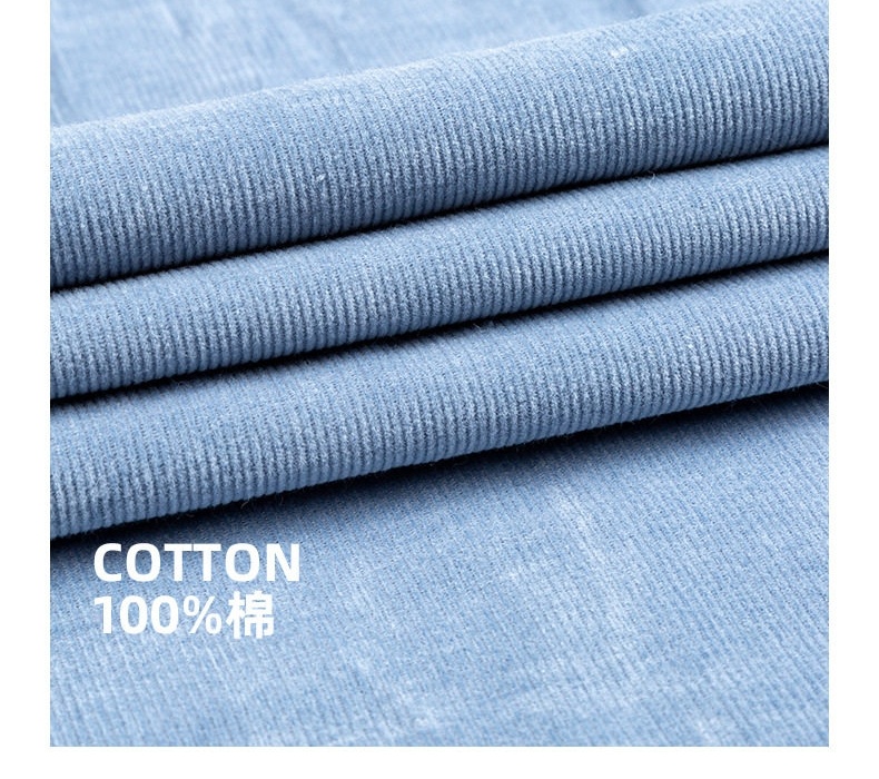 Áo Sơ Mi Dài Tay Nam Cotton Gân Nhỏ Dáng Ôm Thời Trang Công Sở Màu Xám, Trắng, Xanh Navy, Xanh Da Trời, Nâu... chi tiết 3