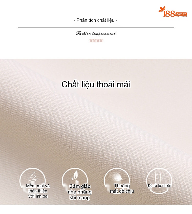 Áo Khoác Mangto Nữ Dáng Dài Thắt Eo Màu Be, Đen, Nâu chi tiết 9