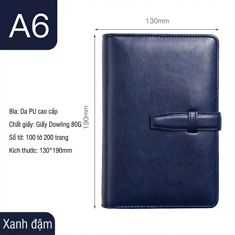 Ví Ngắn Nam Da Thật Da Bò Sáp Dầu Vintage Khóa Cài Màu Nâu chi tiết 10