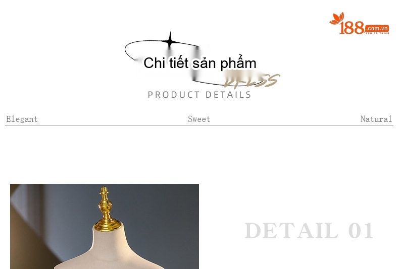Váy Dạ Hội Nữ Dáng Xòe Hở Lưng Chất Liệu Satin Màu Nude chi tiết 7