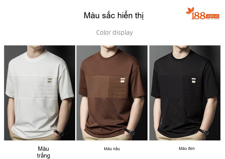 Áo Khoác Nam Vải Gân Thời Trang Cổ Bẻ Phong Cách Hàn Quốc Màu Đen, Xanh Rêu, Kem, Nâu... chi tiết 2