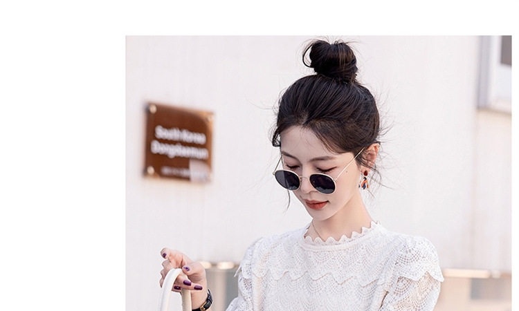 Váy liền thân Nữ Dệt Kim Màu Trắng, Đen chi tiết 15