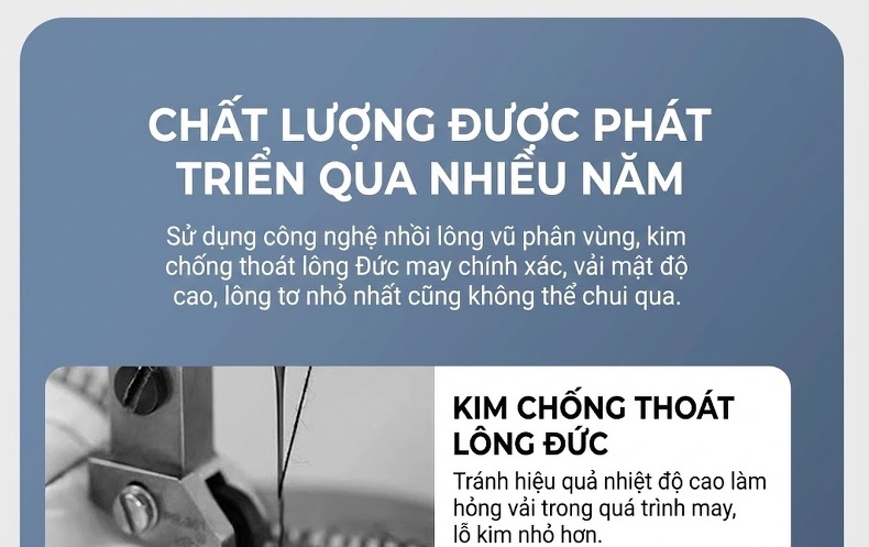 Áo Khoác Phao Nữ Da Cừu Dáng Dài Vừa Có Mũ Lót Lông Vũ Trắng Giữ Ấm Mùa Đông Màu Đen, Nâu chi tiết 12