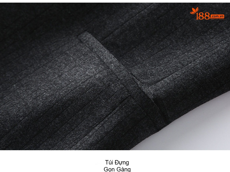 Áo Vest Nam Cổ Tàu Dáng Ôm Vừa Vặn Co Giãn Màu Xám chi tiết 41