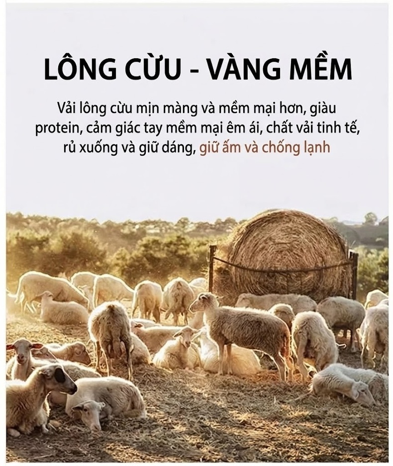 Áo Khoác Dạ Nam Lót Lông Vũ Dáng Vừa Vặn Màu Nâu, Đen, Xám chi tiết 5