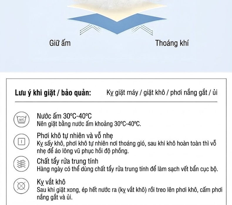 Áo Khoác Dạ Nam Lông Chồn Cổ Trụ Lót Lông Vũ Dáng Dài Vải Lông Cừu Hai Mặt Màu Xám, Đen chi tiết 15