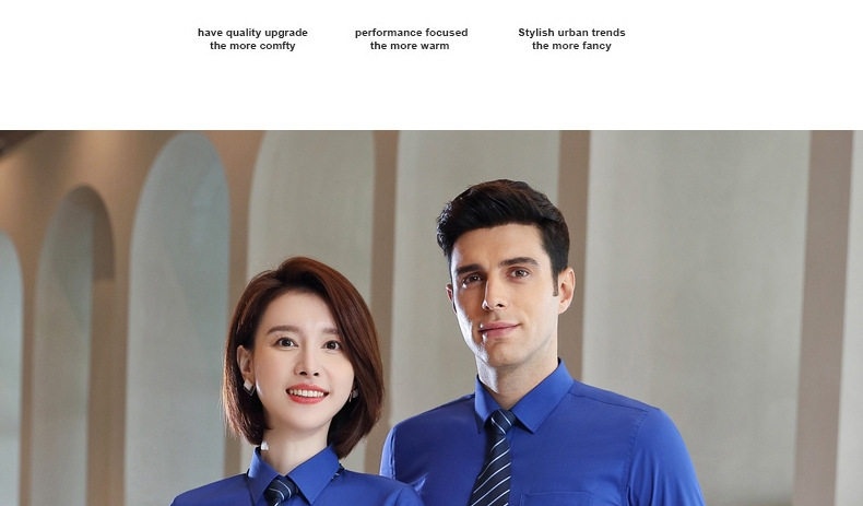 Áo Sơ Mi Dài Tay Cotton Nam Nữ Cổ Bẻ Công Sở Màu Trắng, Xám, Xanh Than, Tím Nhạt chi tiết 22