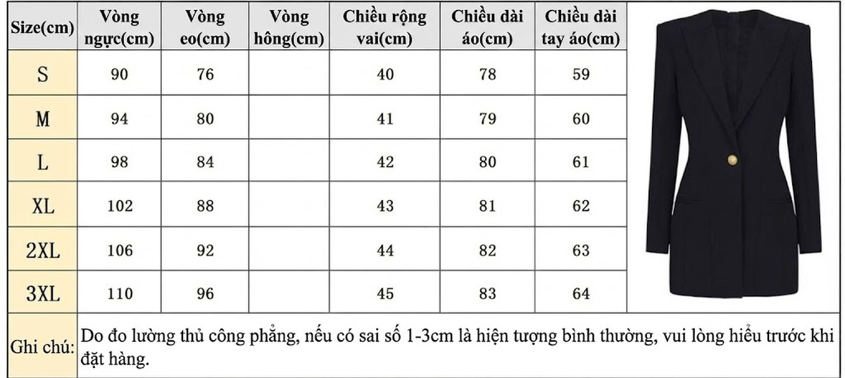 Váy Vest Nữ Dáng Ôm Tay Dài Màu Đen, Xanh, Nâu chi tiết 1